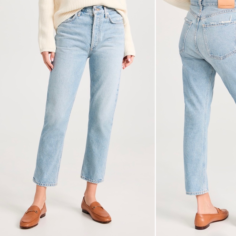 Citizens of Humanity
Charlotte Crop High Rise Straight Jeans